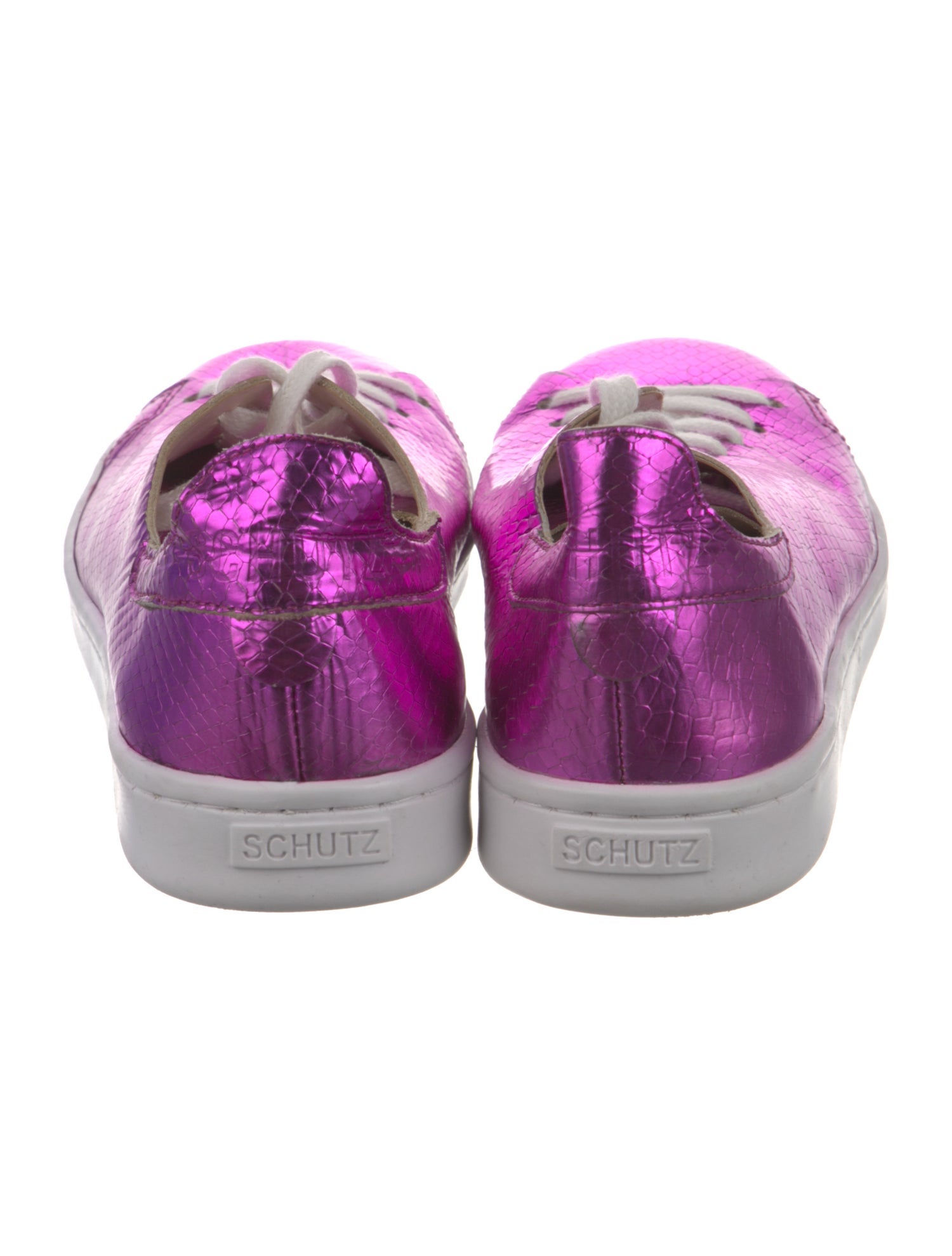 Schutz Leather Sneakers